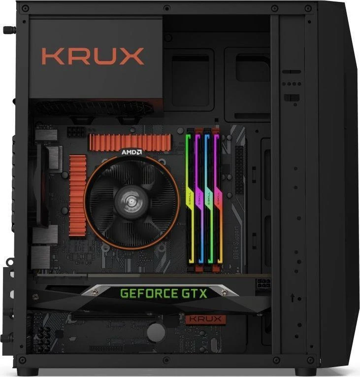 KRUX Astro Cube Juodas Computer Case