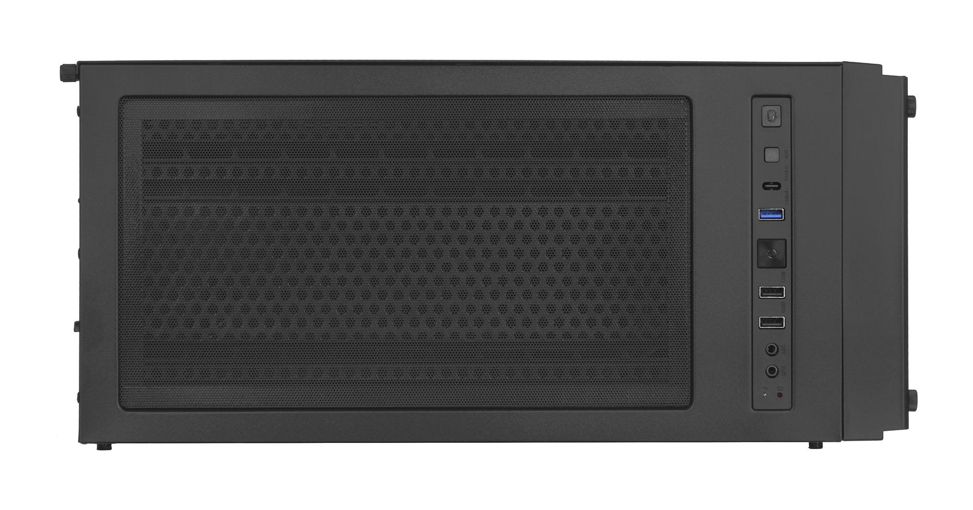 Korpusas KRUX Leda KRX0007, juodas