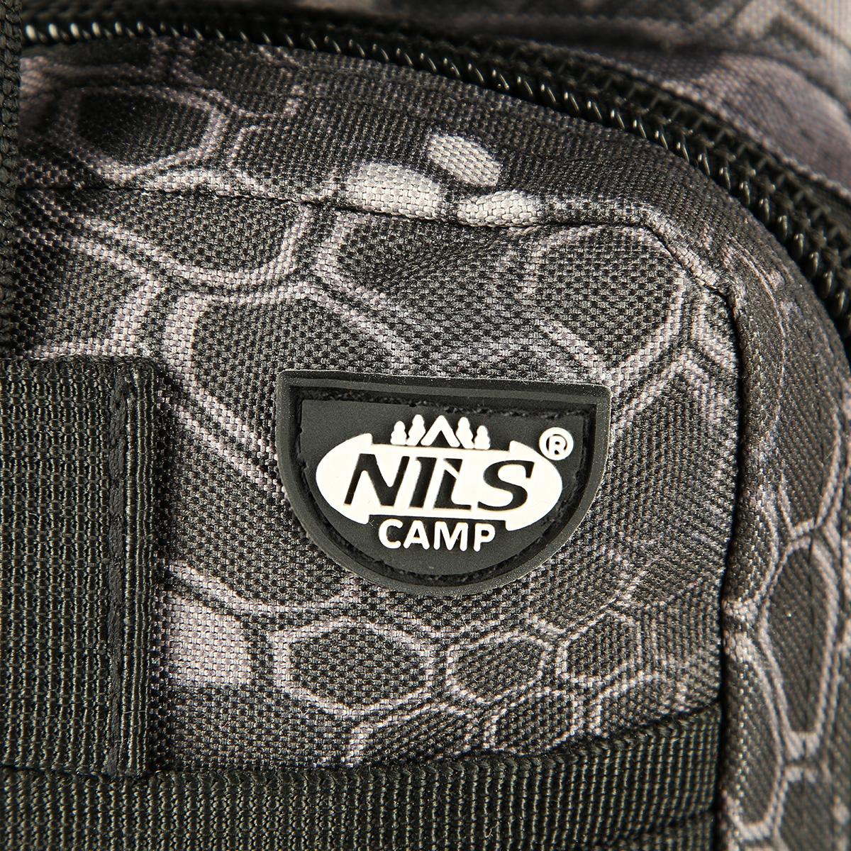 NILS CAMP DEFENDER Backpack CBT7204 Juodas, Moro