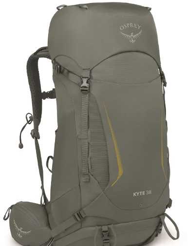 Osprey Kyte 38 Khaki moteriška žygio kuprinė M/L