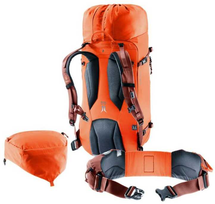 Žygio kuprinė - Deuter Guide 24 Papaya-sekvojos mediena