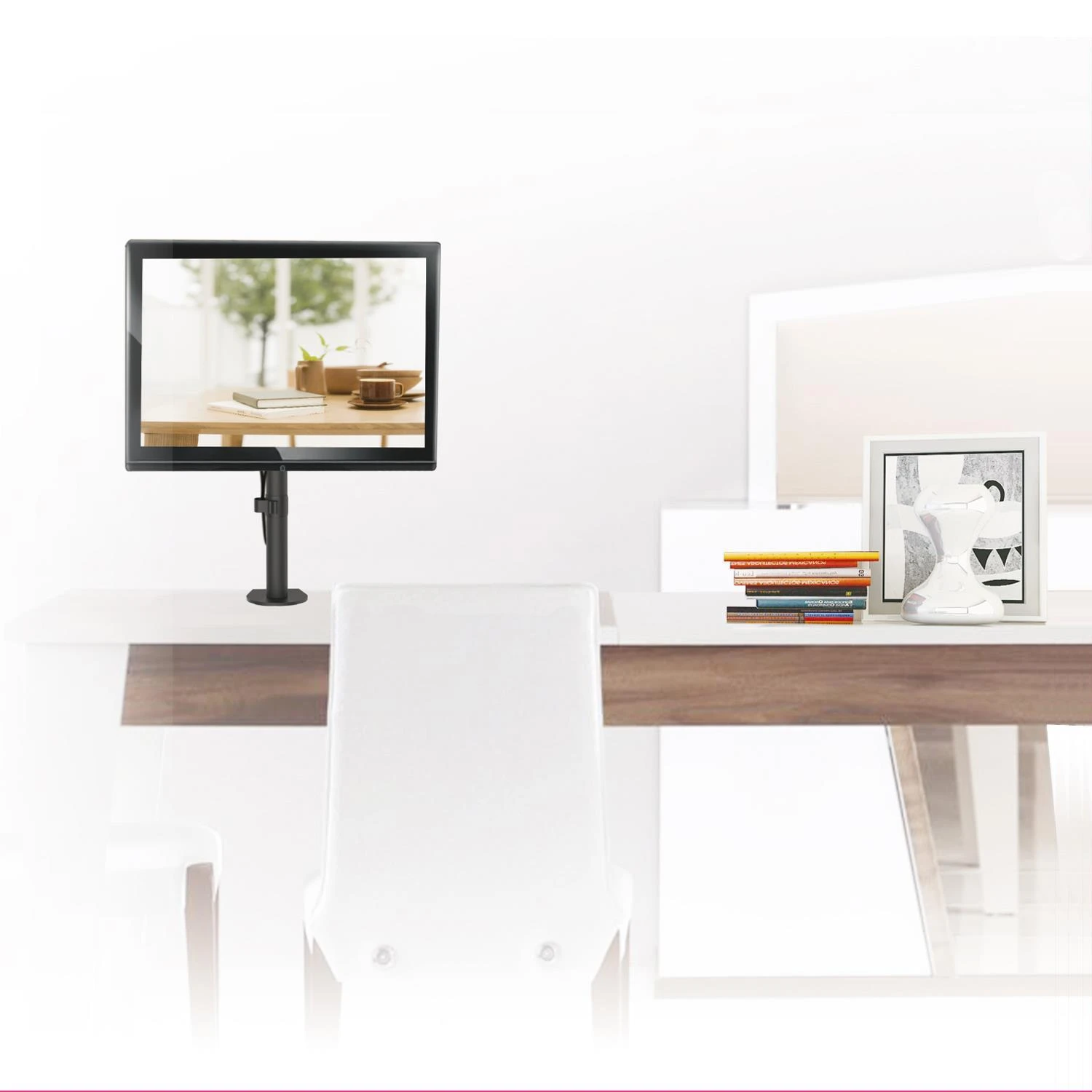 Laikiklis MACLEAN MC-751 Maclean MC-751 monitorius desk bracket 13-32 8kg vesa 75x75, 100x100