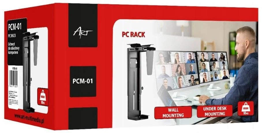 Laikiklis ART Desktop Holder For PC Casing M-01