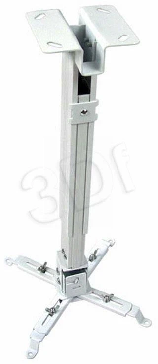 Avtek EasyMount plieno lubinis laikiklis iki 10 kg, Atstumas 43-65 cm, Pakrypimas +/-15°, šonas +/- 22,5°, sl.:baltas