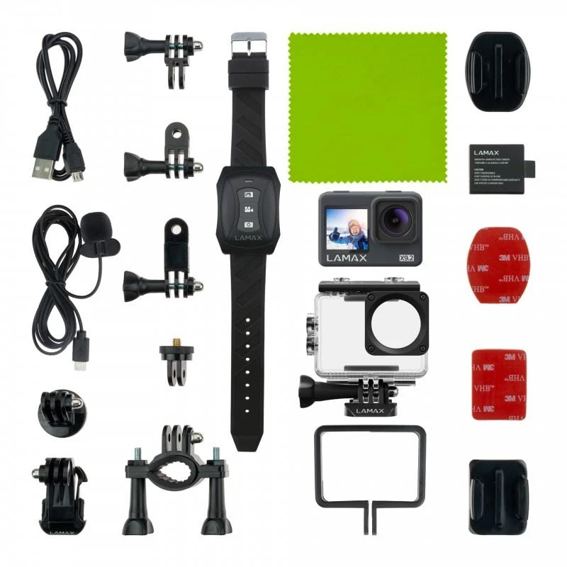 Lamax LAMAXX92 veiksmo-sporto kamera 16 MP 4K Ultra HD „Wi-Fi“ 65 g