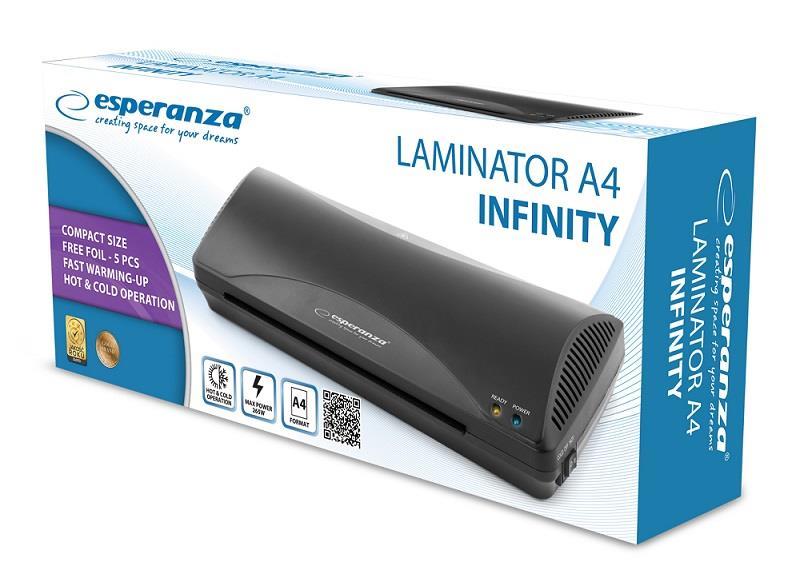 Laminator Esperanza INFINITY EFL001, modelis EFL001, žema kaina