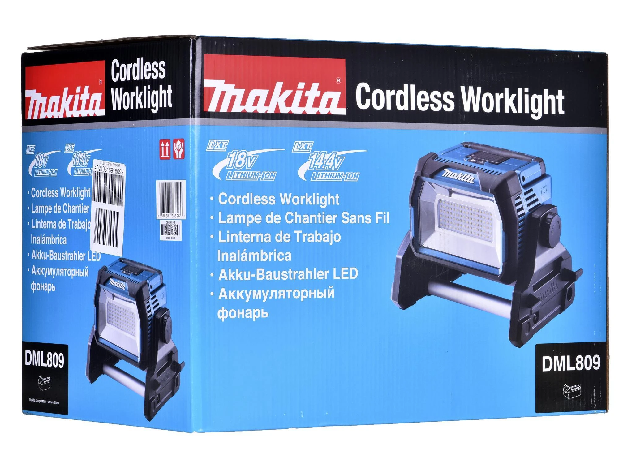 Makita DML809 LED prožektorius 18V / 10 000 liumenų