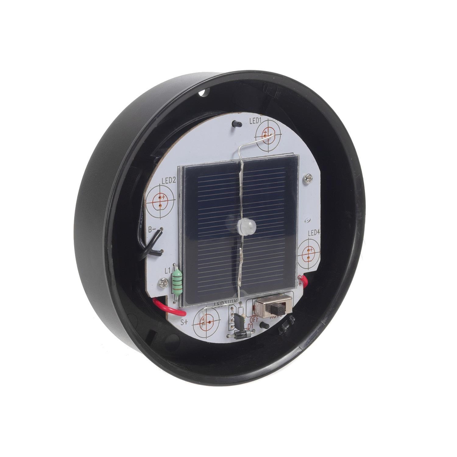 Saulės sodo lempa GreenBlue, gaublys, 20x20x53cm, RGB spalvos LED, GB124