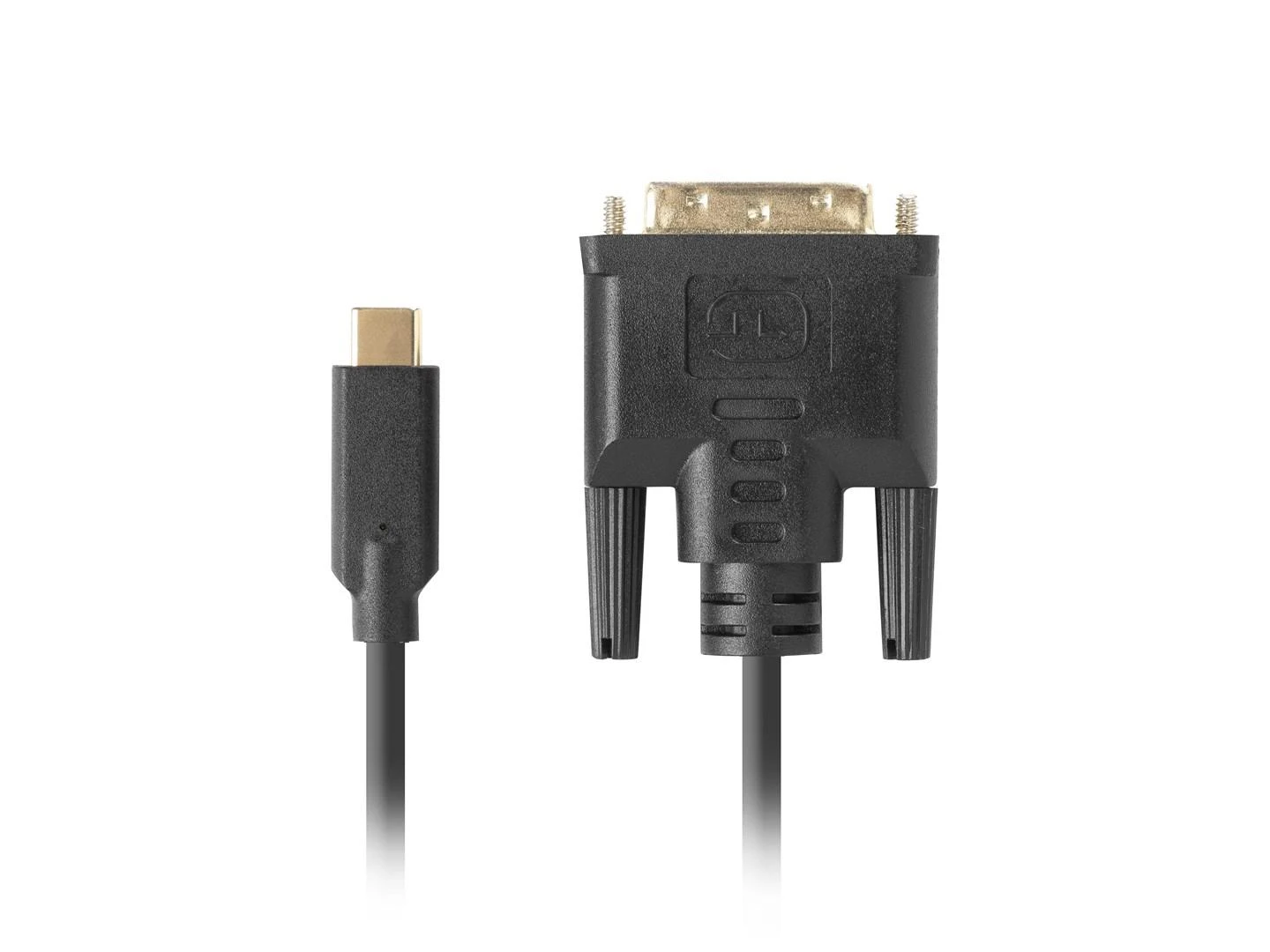 LANBERG Cable USB-C M ->DVI-D 24+1 M 3m juodas