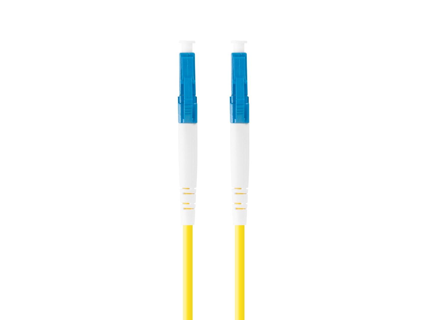 LANBERG šviesolaidinis laidas SM LC/UPC-LC/UPC simplex 1m LSZH g657a1 3.0mm geltonas