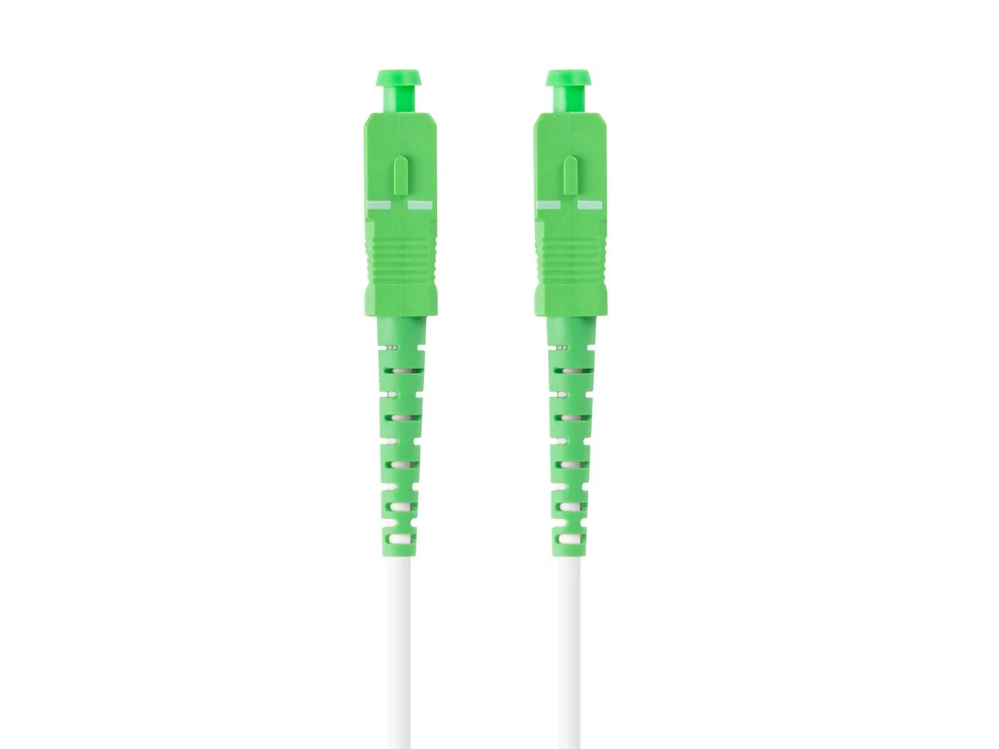 LANBERG šviesolaidinis patchcord SM SC/APC-SC/APC simplex 25m LSZH g657a2 3.0mm baltas