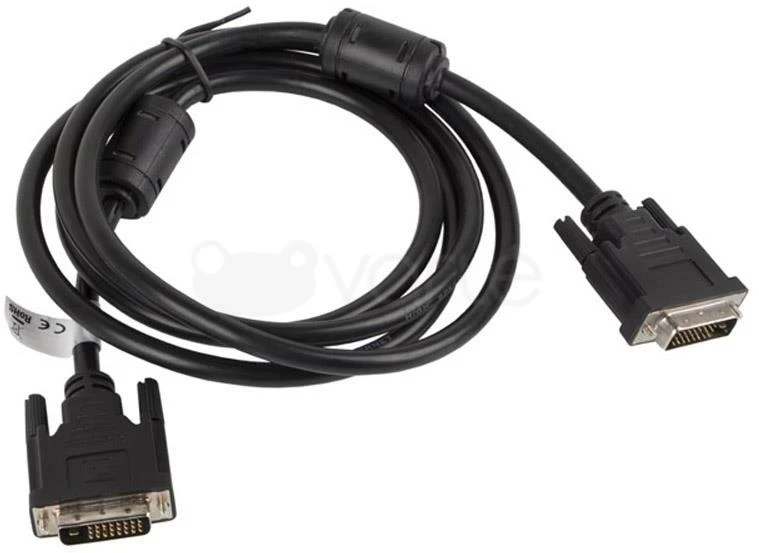 DVI-D 24+1 laidas su feritiniais filtrais