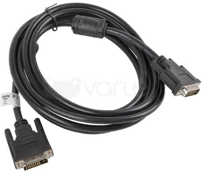LANBERG CA-DVID-10CC-0030-BK kabelis DVI-D M 24+1 ->DVI-D M 24+1 3 m