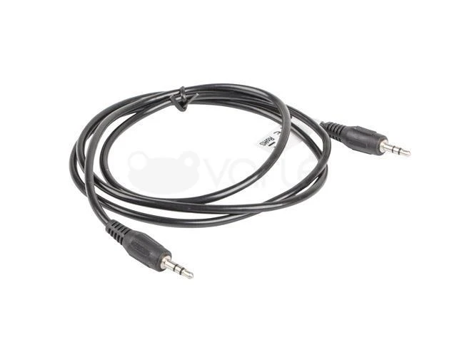 LANBERG CA-MJMJ-10CC-0012-BK stereo kabelis Mini Jack M -> Mini Jack M 1.2m