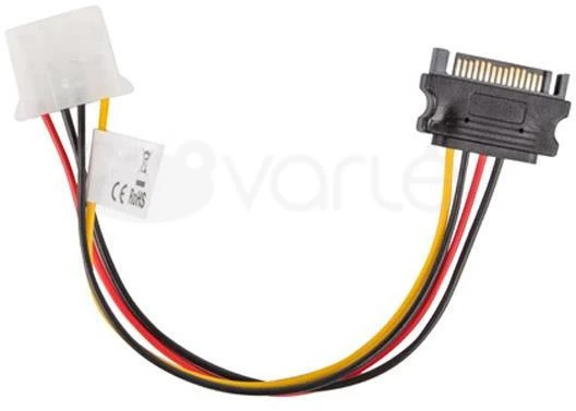 LANBERG CA-SAHD-10CU-0015 kabelis SATA galia M ->MOLEX F 15cm