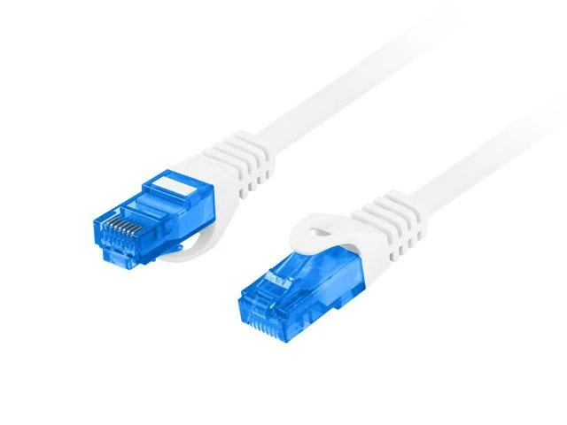 LANBERG patchcord kat.6A FTP LSZH CCA 15m baltas
