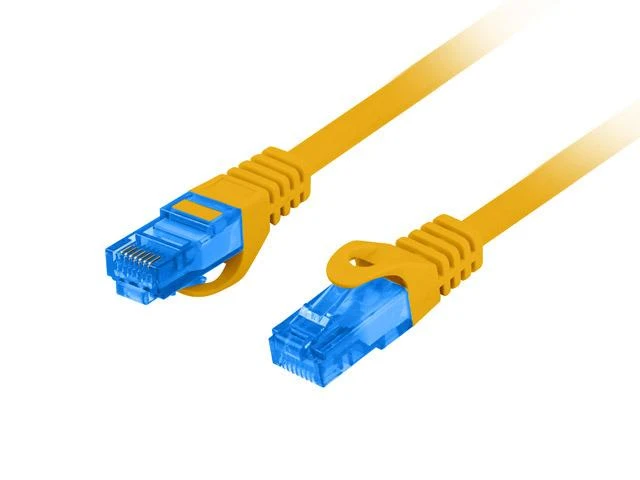 LANBERG patchcord kat.6A FTP LSZH CCA 20m oranžinis