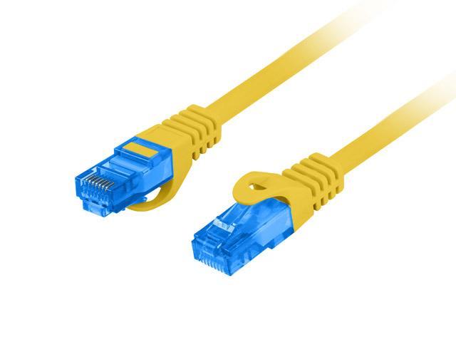 LANBERG patchcord kat.6A FTP LSZH CCA 20m geltona