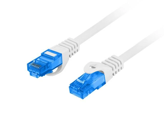 LANBERG patchcord kat.6A FTP LSZH CCA 2m pilkas