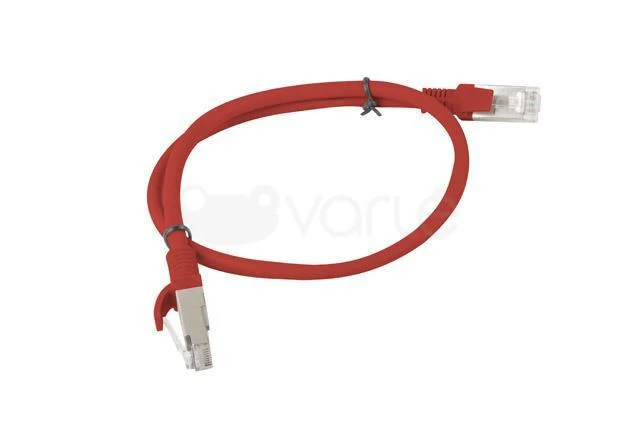 LANBERG PCU5-10CC-0050-R Lanberg Patchcord RJ45 kat. 5e UTP 0,5m raudona