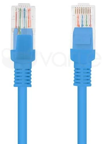 Lanberg Patchcord RJ45, kat. 5e, UTP, 1m, Mėlyna