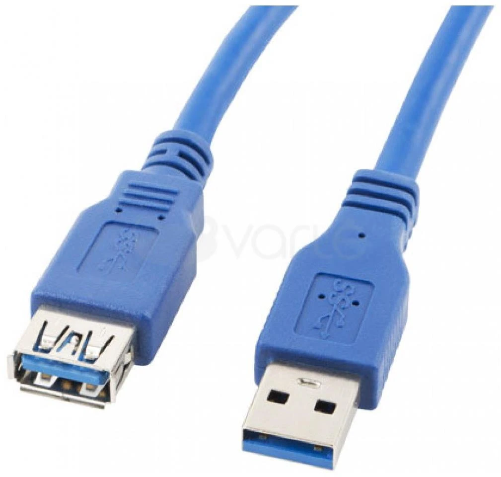 LANBERG CA-US3E-10CC-0018-B extension cable USB 3.0 AM-AF 1.8m mėlynas