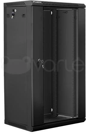 LANBERG WF01-6422-10B sieninis stovas 19 colių išmontuojamas plokščias paketas 22U/600x450mm juodas