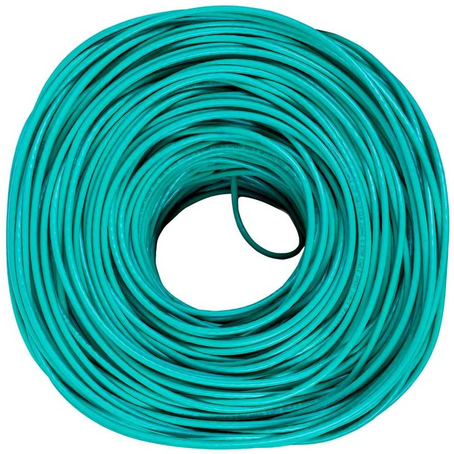 LANBERG Lan Cable UTP 1Gb/s 305m solid CCA Žalias
