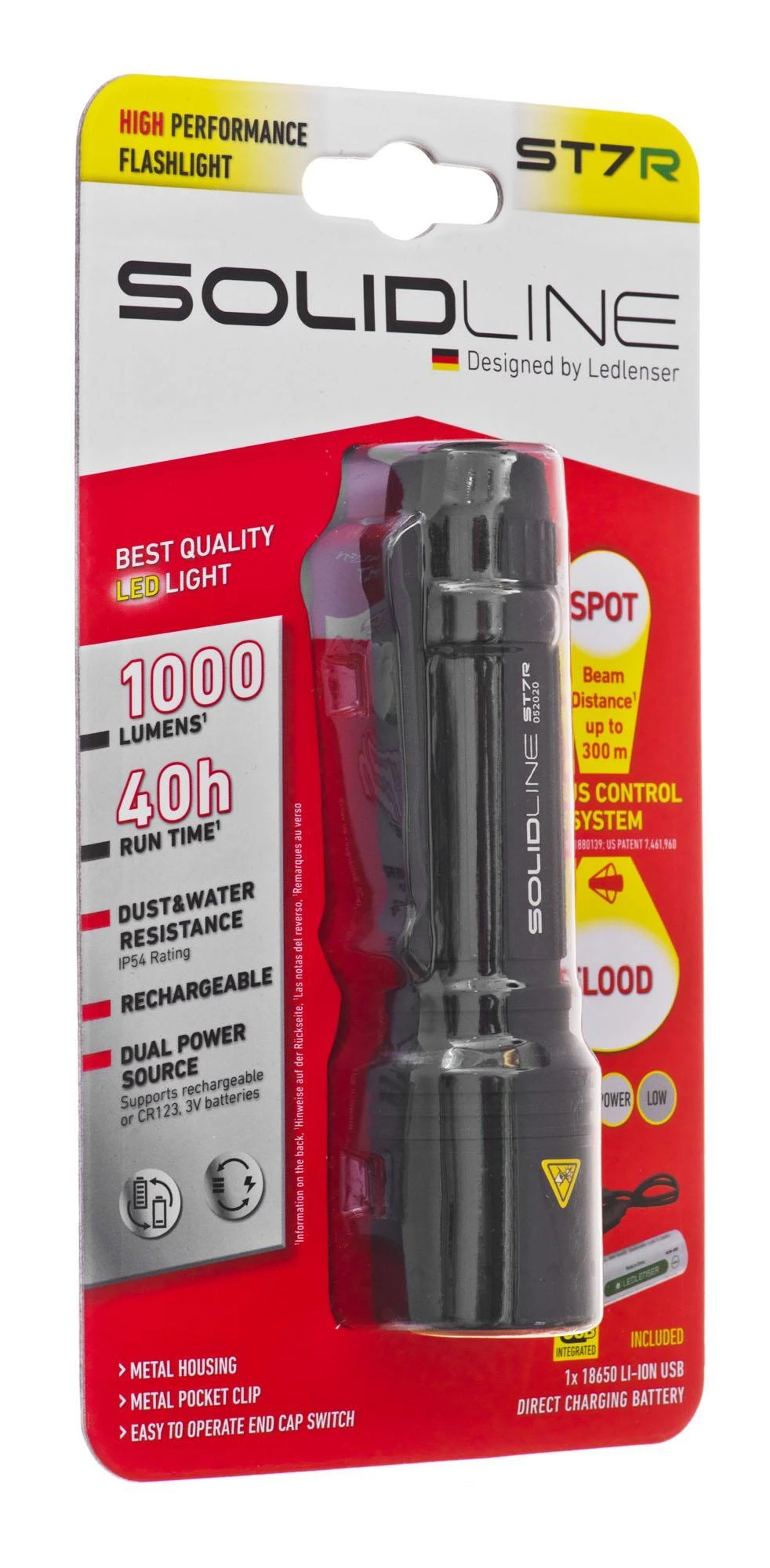 LED Lenser Ledlenser ST7R juoda