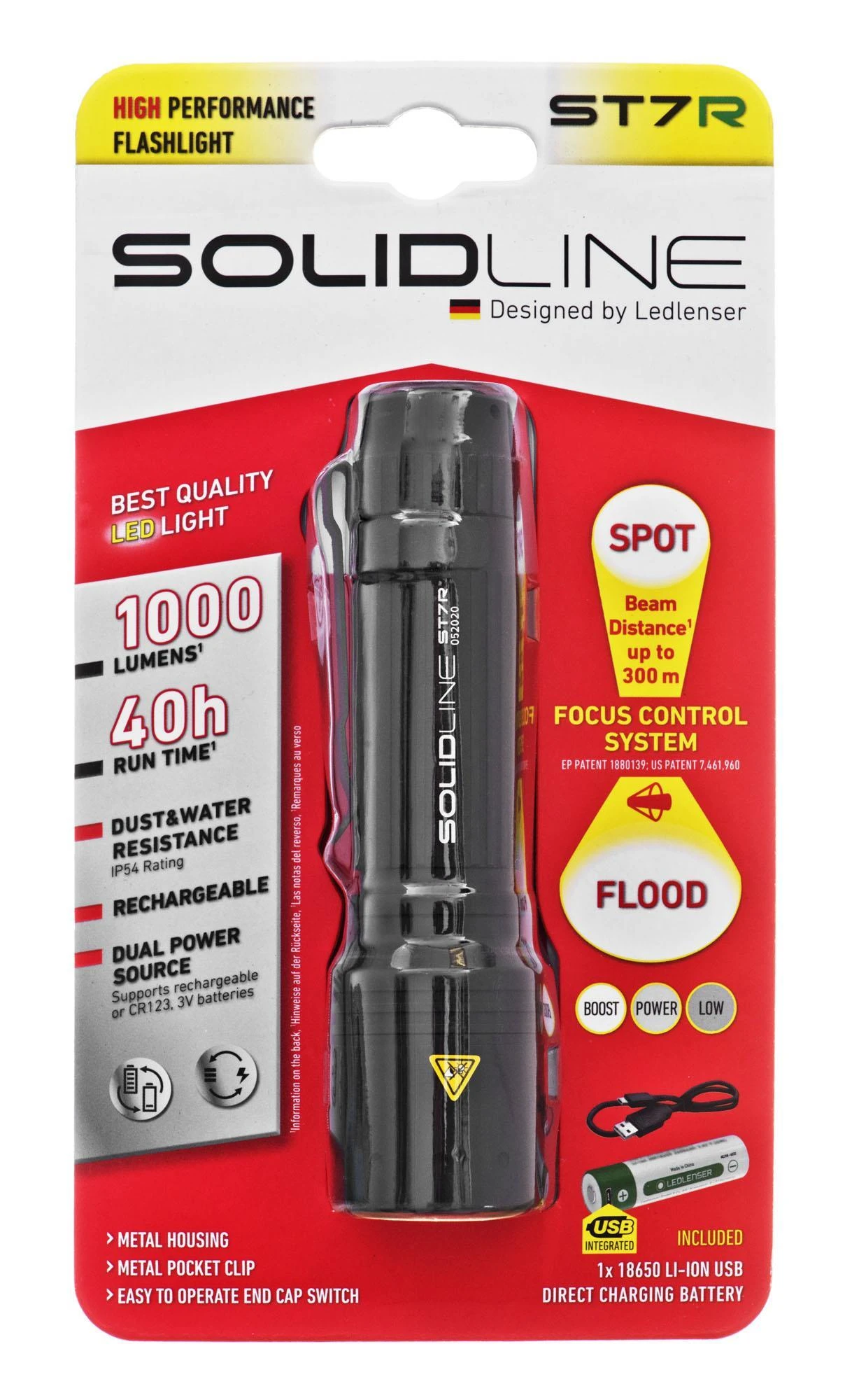 LED Lenser Ledlenser ST7R juoda