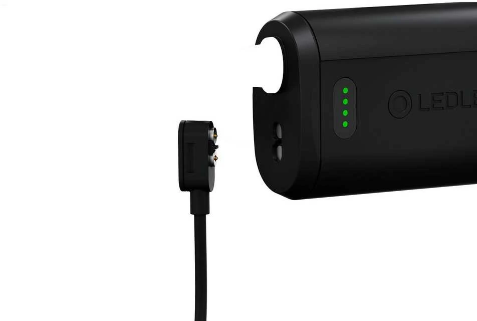 LED Lenser Galvos Žibintas - Ledlenser H19R Juodas