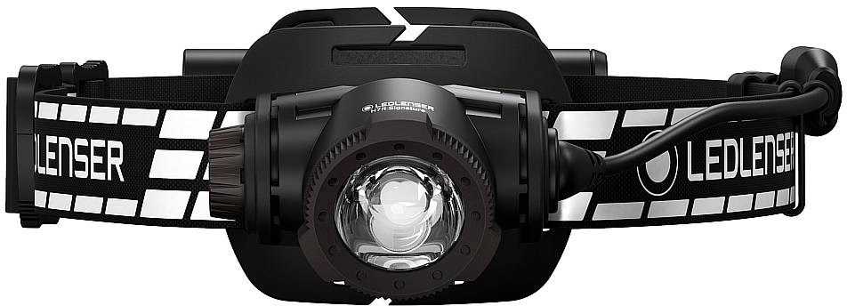 LED Lenser Ledlenser H7R Signature Juodas Headband prožektorius