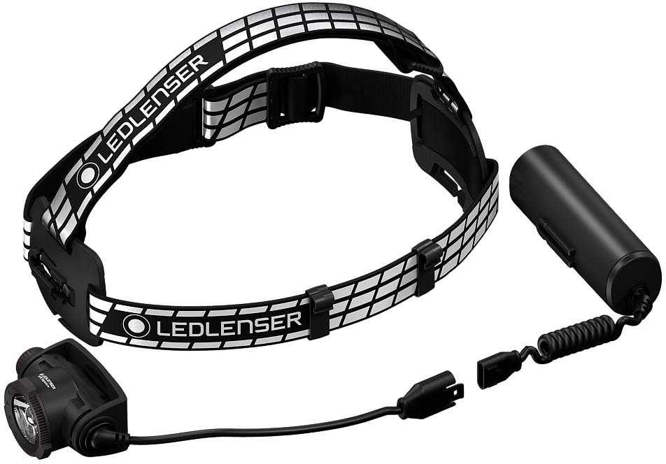 LED Lenser Ledlenser H7R Signature Juodas Headband prožektorius