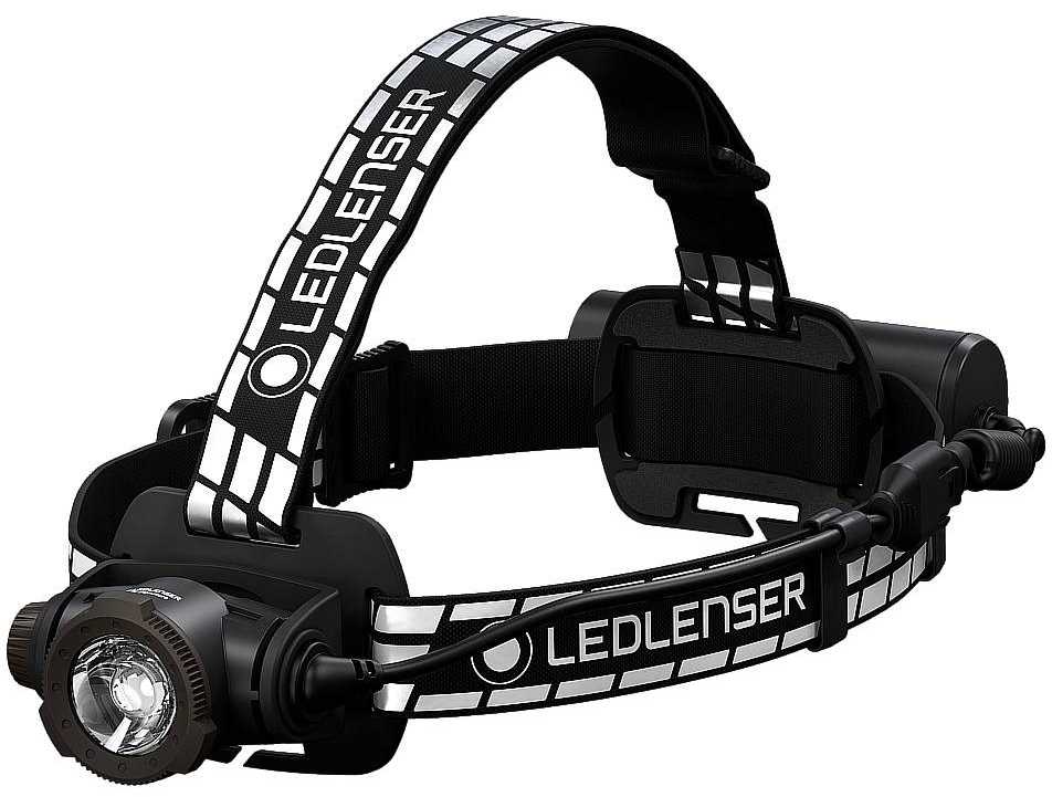 LED Lenser Ledlenser H7R Signature Juodas Headband prožektorius