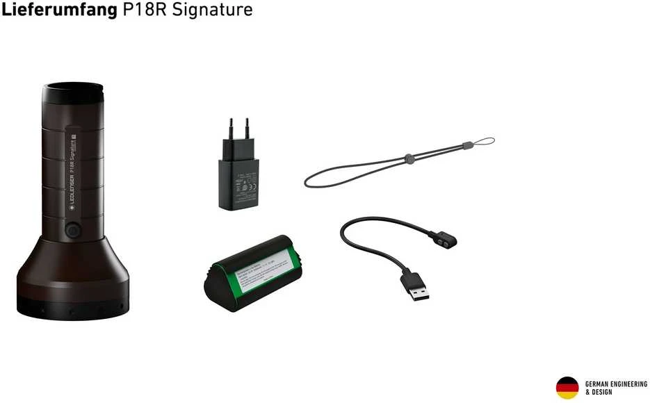 LED Lenser LEDLENSER P18R Signature LED žibintuvėlis 502191