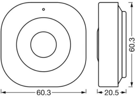 Ledvance SMART+ WiFi judesio jutiklis | Ledvance | SMART+ WiFi judesio jutiklis | Baltas