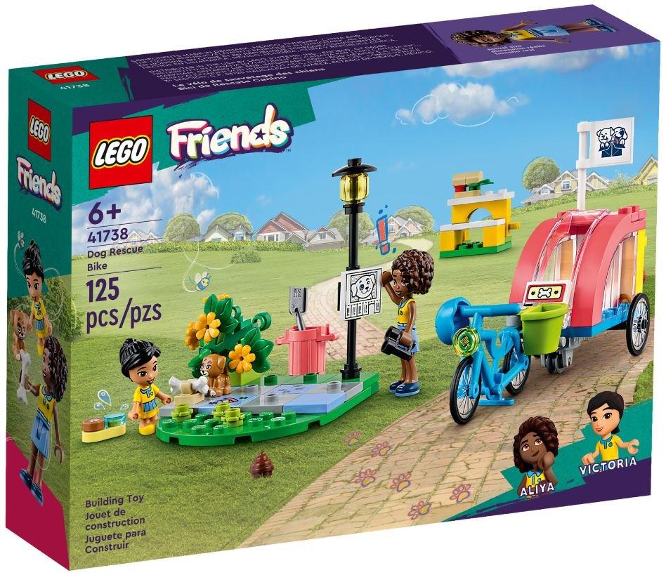 LEGO® Friends Šunų gelbėjimo dviratis (41738)