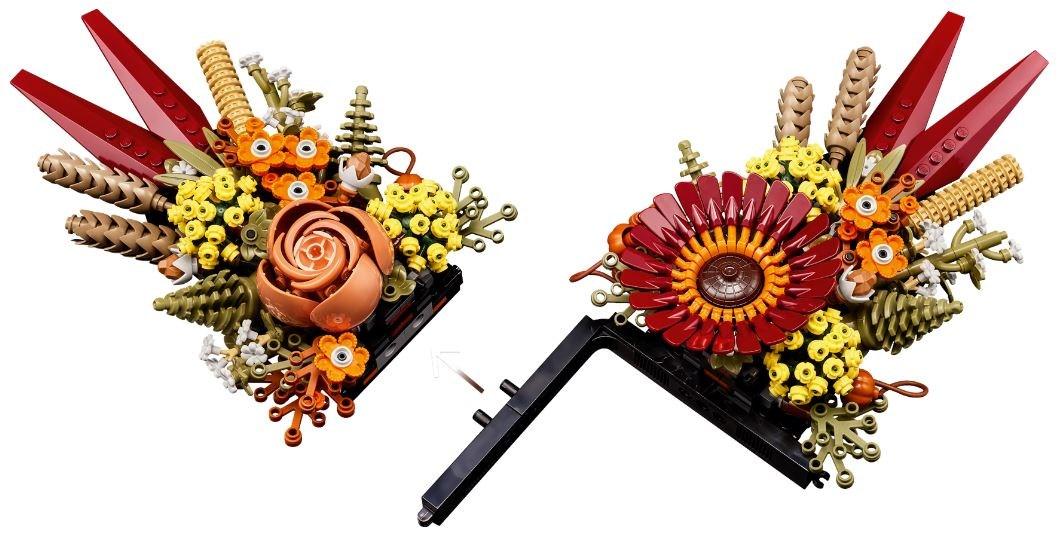 NAUJIENA! LEGO Icons Džiovintų gėlių puošmena 10314