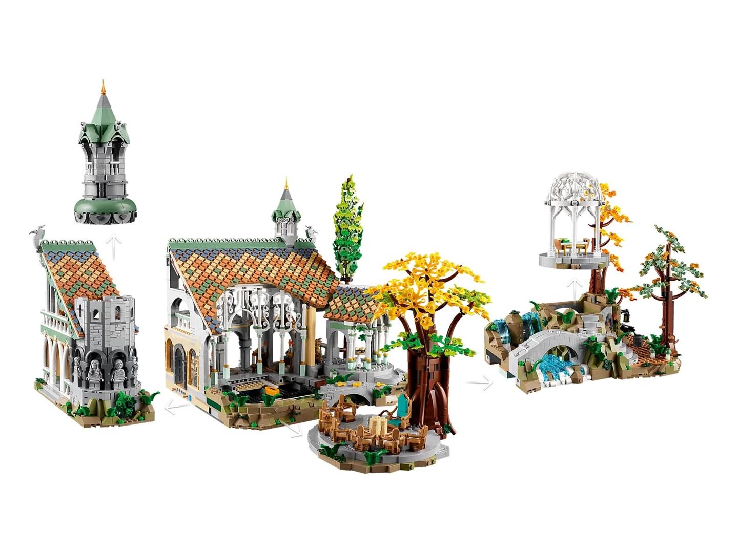 LEGO® Icons Žiedų Valdovas: Rivendelas (10316)