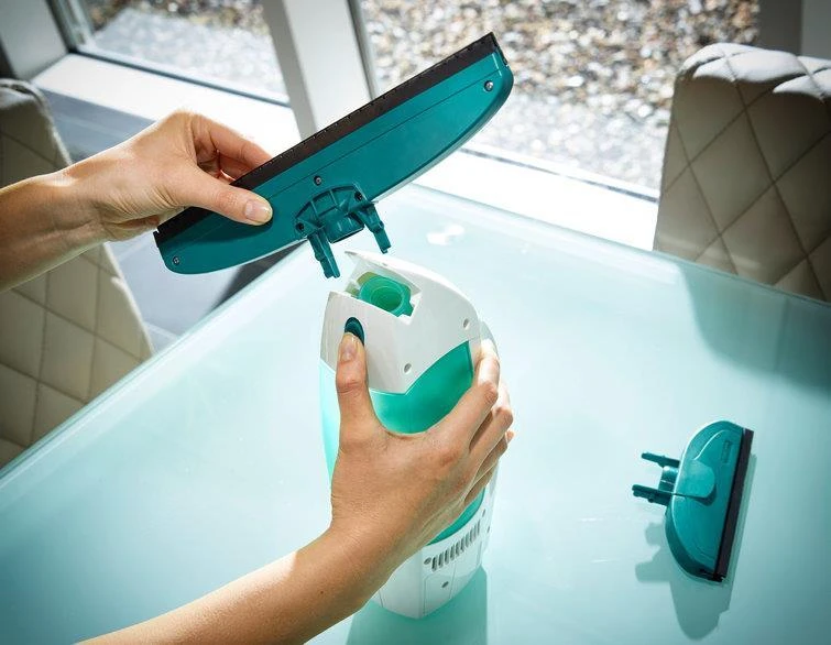 Leifheit 51016 electric window cleaner Mėlyna, Baltas