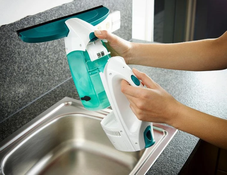 Leifheit 51016 electric window cleaner Mėlyna, Baltas