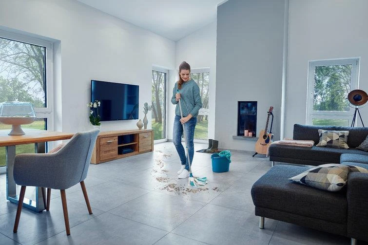 Grindų plovimo rinkinys Leifheit Power Mop, 3 viename