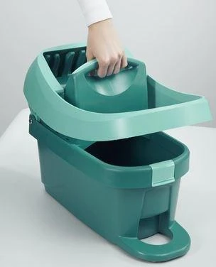 Grindų plovimo kibiras Leifheit Press Profi XL, su ratukais