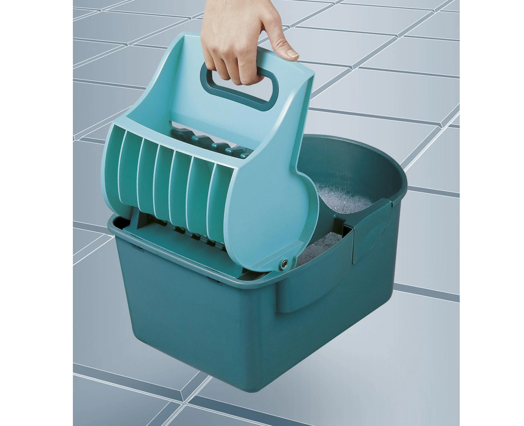 Leifheit Grindų šepečio kibiras PROFI COMPACT