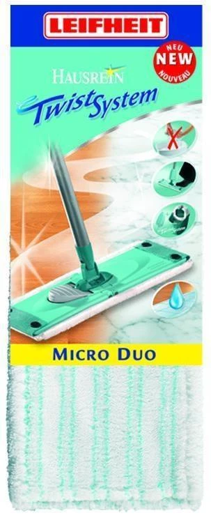 Leifheit Šepečio šluostė "Twist MicroDuo" (33 cm, universali)