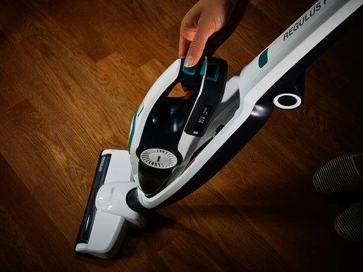 Dulkių siurblys Leifheit Rotaro PowerVac 2in1 20V Bagless Juodas, Mėlyna