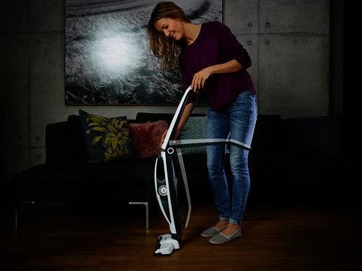 Dulkių siurblys Leifheit Rotaro PowerVac 2in1 20V Bagless Juodas, Mėlyna