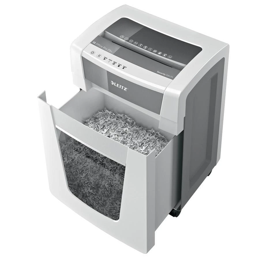 Dokumentų naikiklis LEITZ IQ Office, P5, 23L, 10 lapų/80gsm