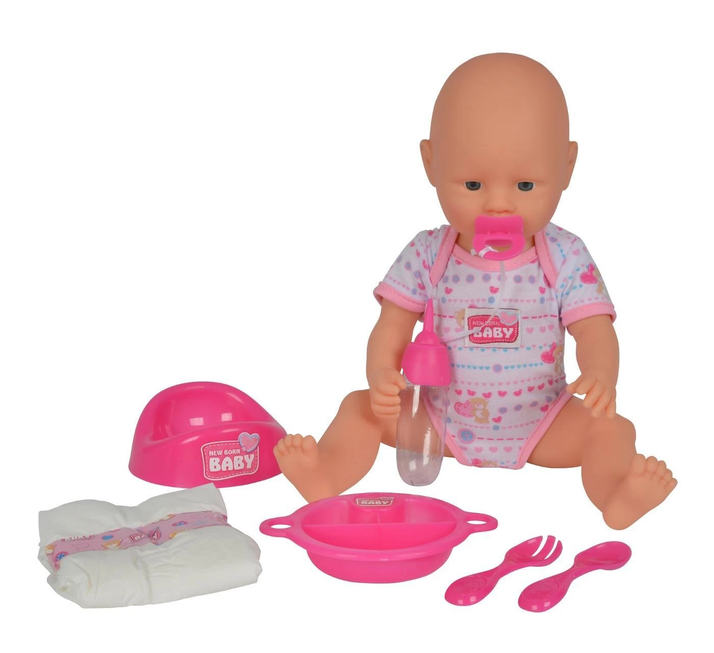 Baby Born „Simba Doll New Born Baby Baby“ su 7 prisijungimu. 38 cm
