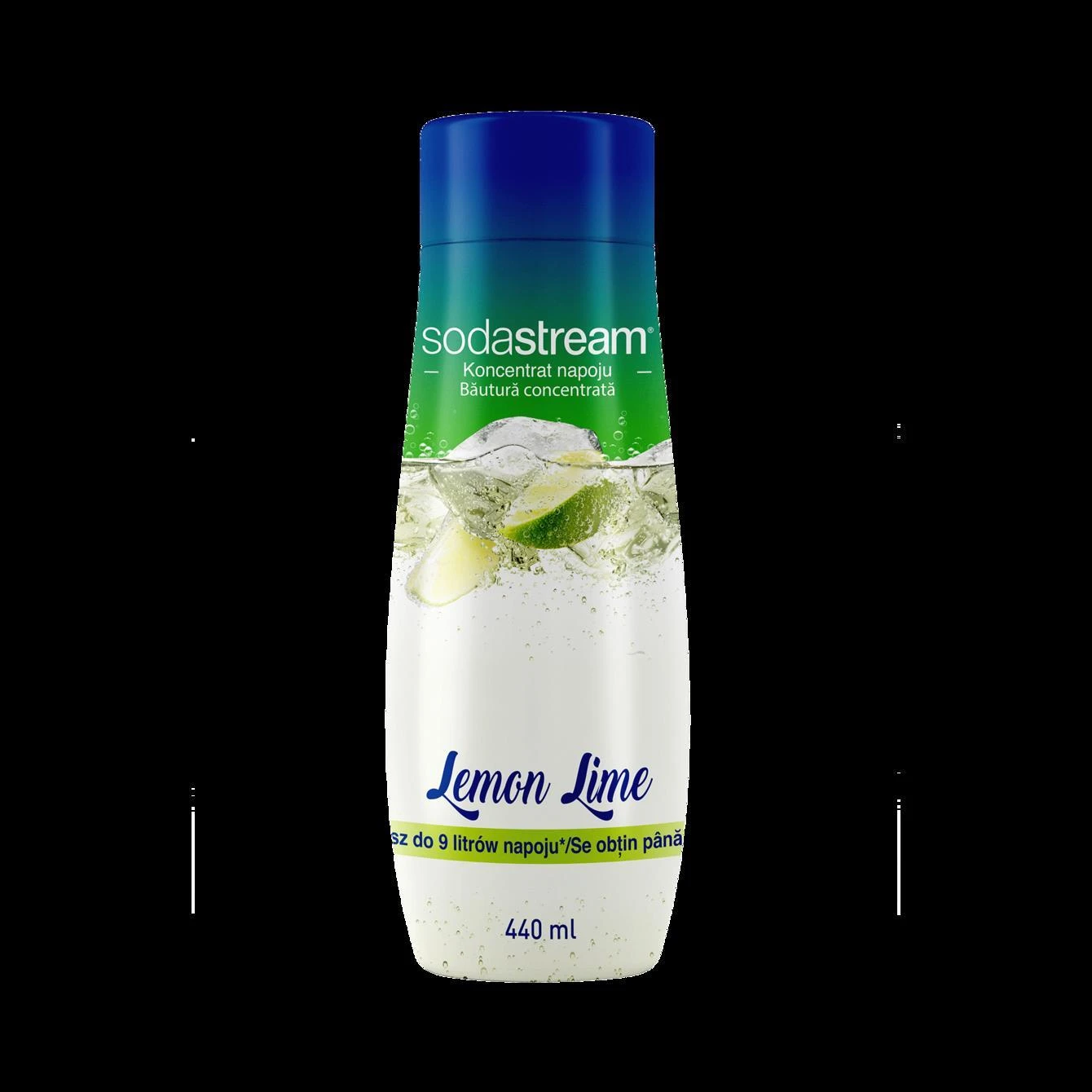Citrinų ir žaliųjų citrinų skonio SodaStream sirupas, 440 ml
